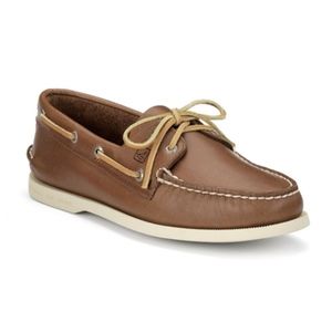 Sperry Top-Sider Cognac Leather Boat Shoes